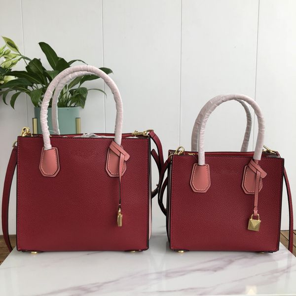 

autumn and winter organ bag shoulder bag good-looking genuine leather handbag simple versatile style more colors to choose, Black;red