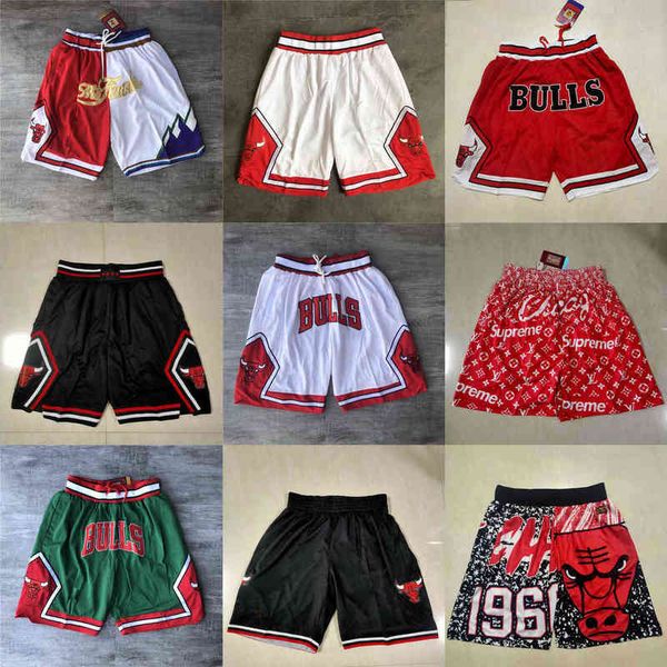 

chicago''bulls''men throwback basketball shorts pocket red black