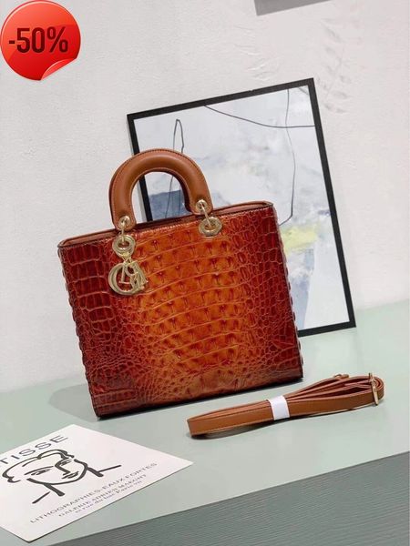 

the factory directly bags2022 crocodile pattern digging princs hand women's bag