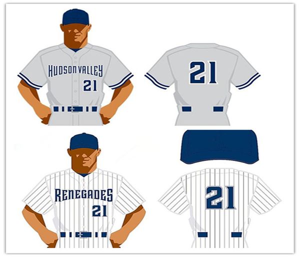 

hudson valley hv renegades baseball jersey custom austin wells cooper bowman everson pereira aldenis sanchez pat demarco tyler hardman warre, Blue;black