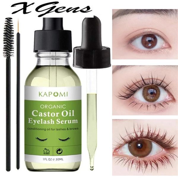 

natural castor oil eyelash growth serum hair treatment eyebrow rapid growth liquid essential oil makeup eyelash enhancer276k