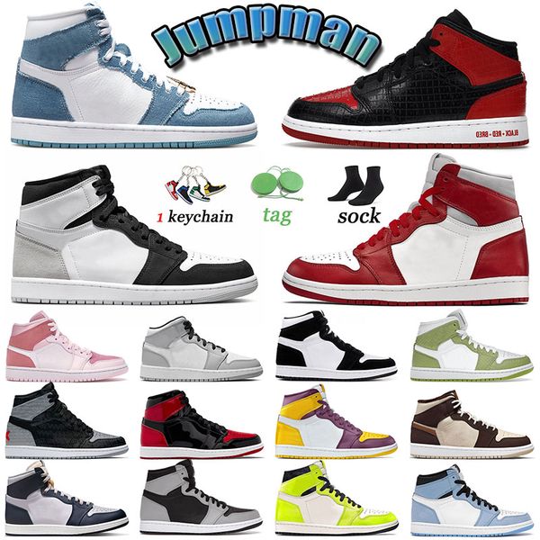 

jumpman basketball shoes 1 trainers cream dark chocolate 1s mid visionaire stage haze green python patent bred text chenille sneakers mens s
