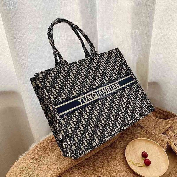 

fashion bag ins net popular student foreign style large capacity one shoulder po