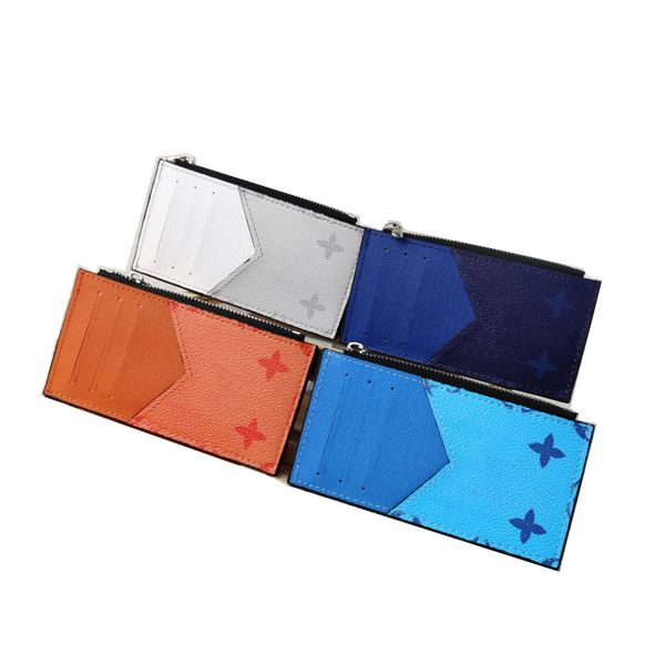 

ggs louiseity 1 viutonity lvs luxurys designers coin wallets card flower women travel solid color purse 2021 bag genuine l xeeli, Brown;gray