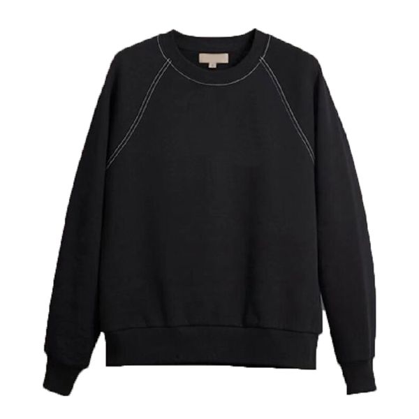 

22ss fashion designer womens sweatshirts jackets quality outerwear warm sweater women streetwear pullover sweatshirt loose couple lightweig, Black