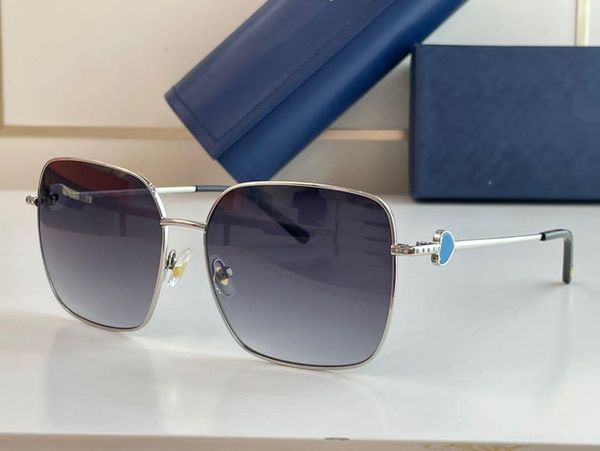 

sunglasses for men women summer 69 style anti-ultraviolet retro plate full frame eyeglasses random box, White;black