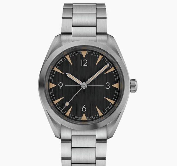 

watches watch railmaster automatic mechanical blacksmooth bezel dial diver 300m 007 james bond sea stainless steel wristwatches, Slivery;black