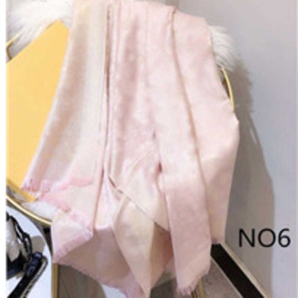 Lenço echarpe 22ss lenço de seda designer lenços de seda de alta qualidade xale scarfs moda feminina cachecol 4 temporada foulascarf