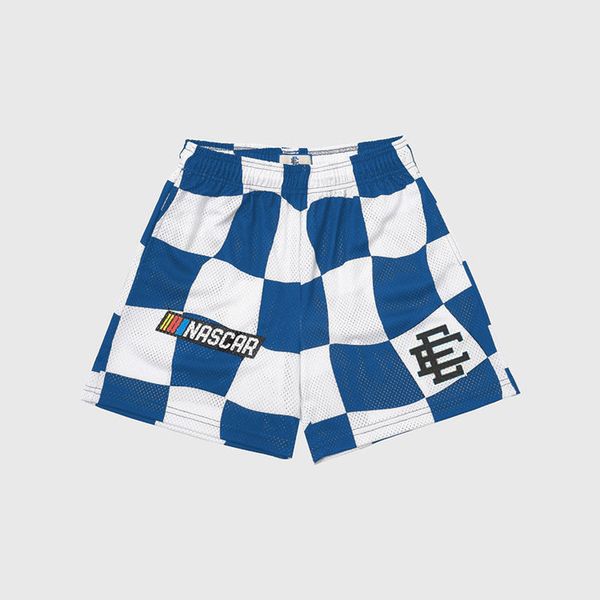 

eric emanuel mens short boys design ee shorts skyline running casual athletic biker sports man 5 points beach pants summer t short, White;black