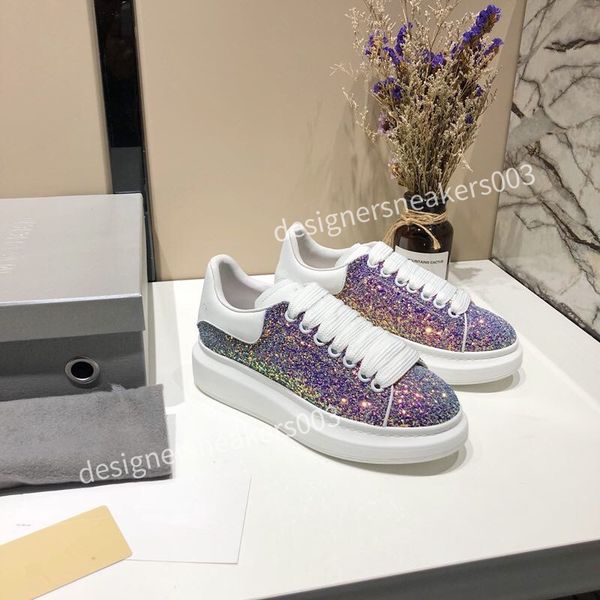 

2022 designer sneakers casual shoes men women party velvet thick bottom shoes mixed mesh fiber luxury trainers size34-46 xrx190409, Black