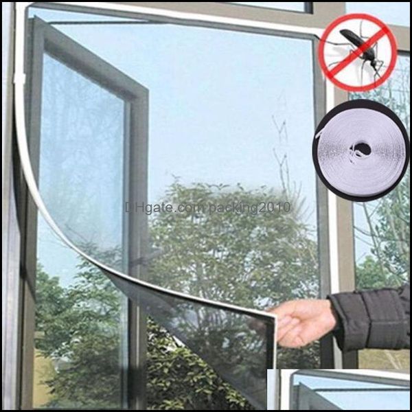 Mosquito líquido fornece têxteis domésticos Jardim Insetos internos de tela mosca Mesh Mesh Bug Window Anti -mosquitos Redação para cozinha