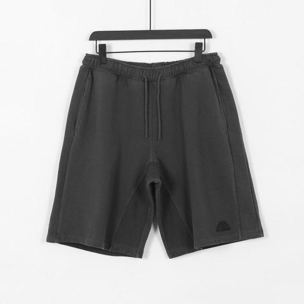 

22ss washed shorts men women cotton mens street wear pants, Black