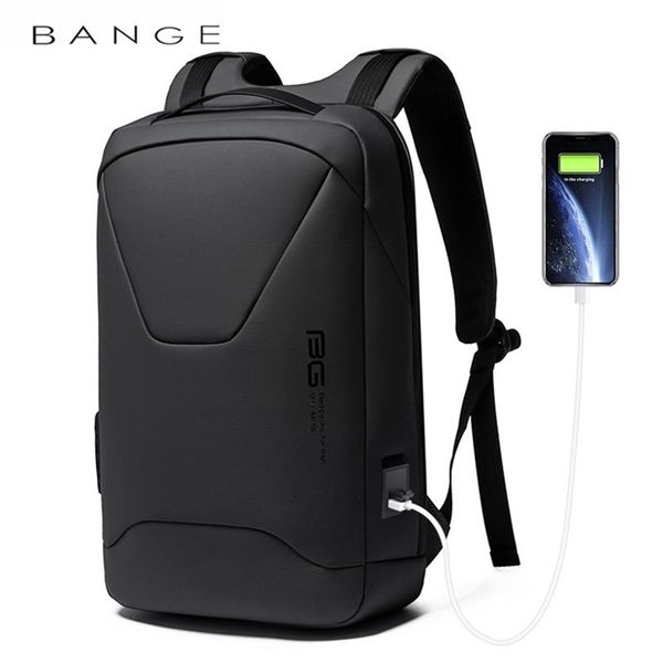 BANDE homens anti roubo À prova d 'água laptop mochila 15.6 polegada dia de negócios diário negócio escola back pack mochila para macho 220329