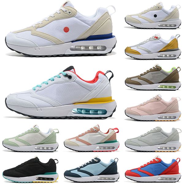 

comfortable men dawn running shoes particle grey dark citron white light bone black green strike pistachio frost team royal red sports sneak, White;red