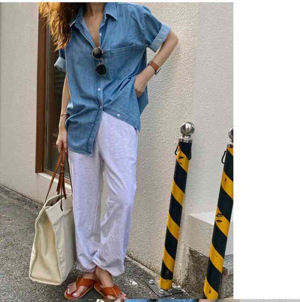 

casual dresses autumn south korea dongdamen casual versatile straight tube high waist slim sports loose pants women 87i1, Black;gray