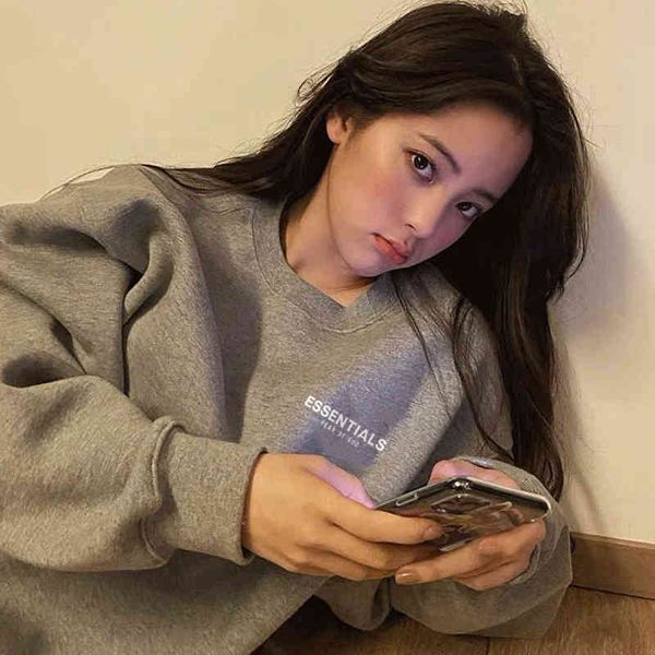 

s lovers' autumn winter brushed sweater new spring style 2022 trendy fashion design men's and women's sweaters, Black