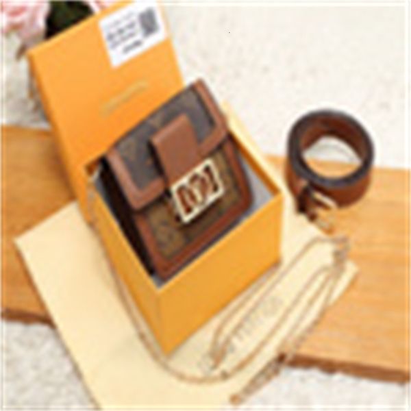 

clutches purse m68621 mini pouches bag messenger real leather chain shoulder bags luxury belt long wallet evening wallets desi qpbmt