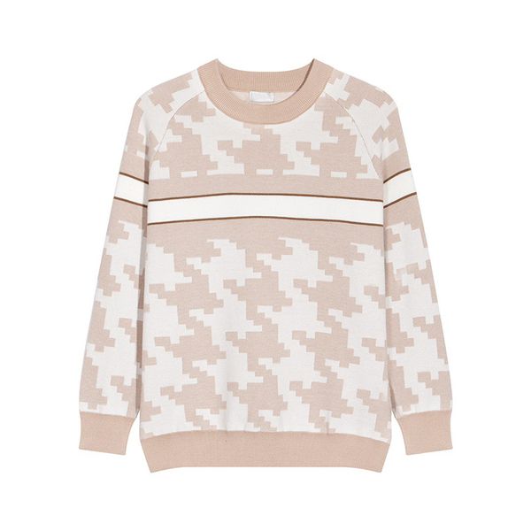 

2023 ww designer sweater men senior classic leisure multicolor autumn winter keep warm comfortable high quality, White;black