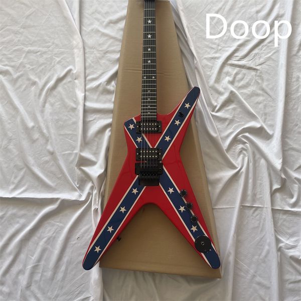 

in stock custom shaped double swing electric guitar