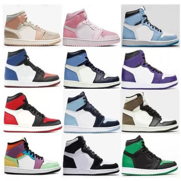 

basketball shoe 1 low university blue twist mid milan digital pink lightbulb chicago shoes men 1s 3 bred toe court purple unc patent sneaker