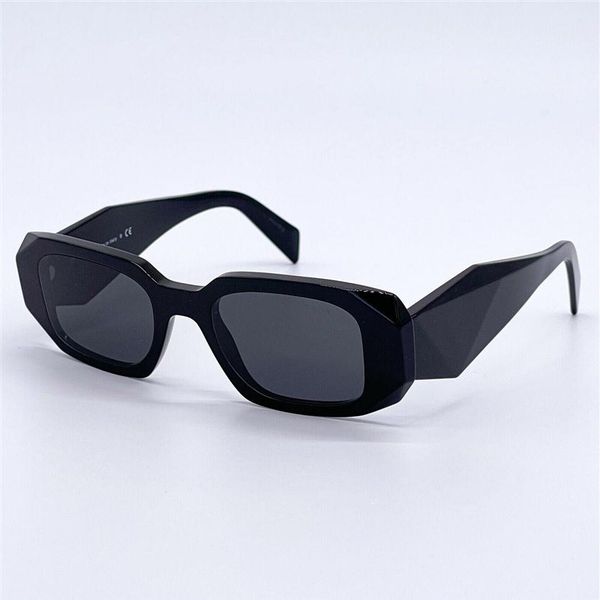 

luxury rectangle woman sunglasses fashion deisnger uv400 lens summer style symbole 17ws glasses rectangular square com296u, White;black