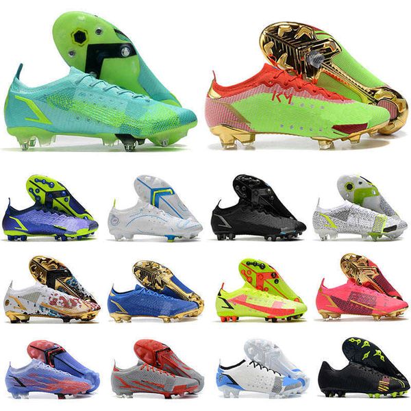 

mens high soccer shoes superfly 8 elite fg cleats mercurial vapores 14 xiv dragonfly mds firm ground men outdoor ronaldo cr7 football