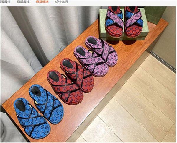 

2022 designer woman slippers fashion beach thick bottom platform women shoes alphabet lady sandals leather high heel large size 35-44, Black