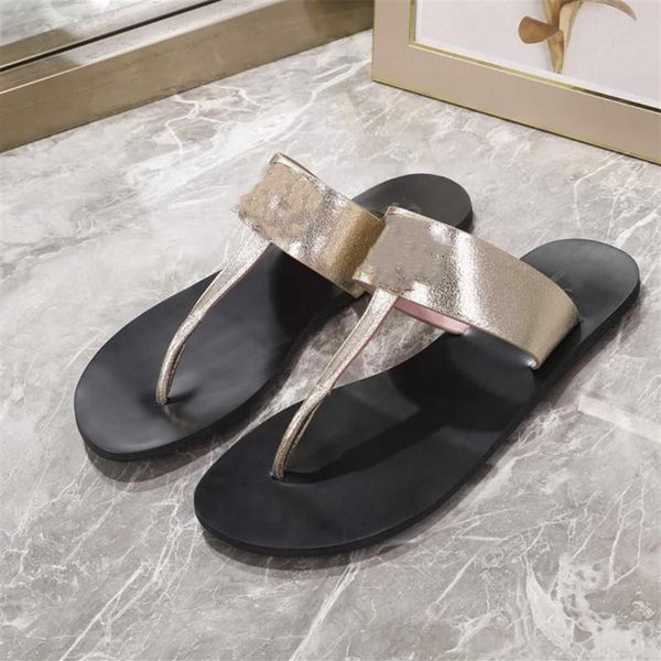 

luxury designer ladies slippers sandals flip flops252e, Black