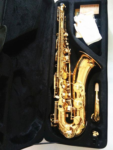 

new b flat tenor saxophone professional musical instrument gold