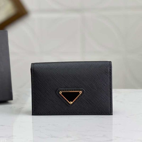 Portafoglio uomo Designers donna mini borsa porta carte di credito in vera pelle di alta qualità portamonete moda nera Biglietto da visita Portafogli di lusso con scatola