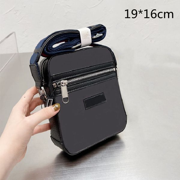 2023 Bolsa de designer masculina Mini Sacos de telefone Crossbody Bag Luxury ombro único smartphone cruzada de moda corporal carta 5a