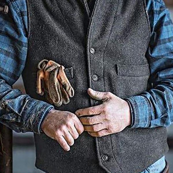 Chalecos para hombres 2022 Chaleco de invierno Sin mangas Botones delgados para toda la temporada Hombres Sólidos Hogar Casual Ropa interior Tejido térmico Túnicas frescas