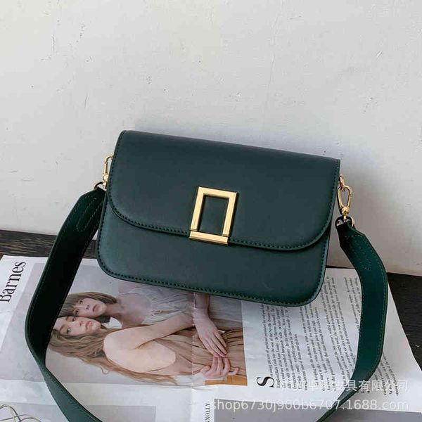 

designers bags korean fashion leather square box single shoulder messenger bag simple and versatile cow flat pattern small bag