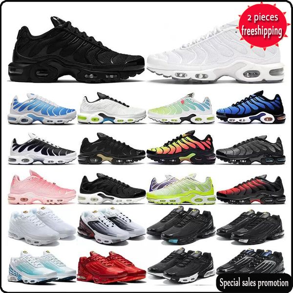 

og boots uality tn plus 3 running shoes tn mens women triple white black laser blue volt glow or