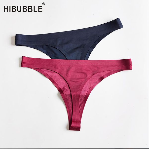 

low-rise panties ice silk thong seamless g string fashion simple underwear women back lace thongs lingerie tanga, Black;pink