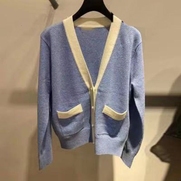 

women's sweaters fadan spring and summer temperament lady style v-neck pearl single breasted knitted coat women, White;black