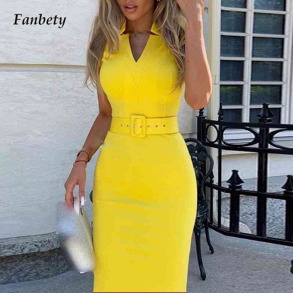 

fashion short sleeve ladies bodycon women elegant solid slim office casual v neck belted party dress vestidos, White;black