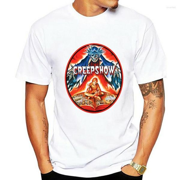 Camisetas masculinas Stephen King Classic Creepshow Poster French Art Custom tee anysizeanycolor