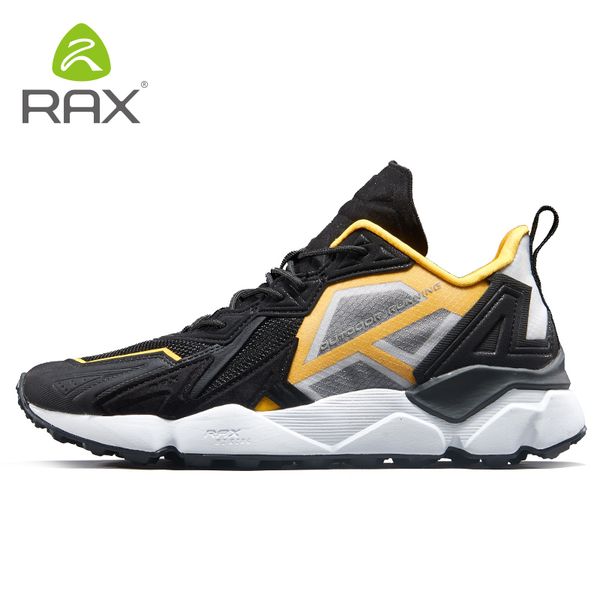 

rax men running shoes breathable outdoor sports shoes lightweight sneakers for women comfortable athletic training foot 220511, Black;white