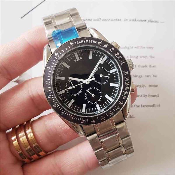 Orologi di moda di lusso per orologi da polso meccanici da uomo orologio da guardda in acciaio di alta qualità