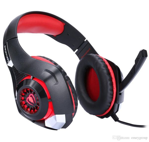 Novo cada fone de ouvido GS400 Games Gamer CASQUE CASCO DE 3,5 mm