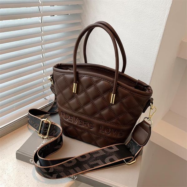 

evening bags leather shoulder bag women's handbag solid color large capacity tote