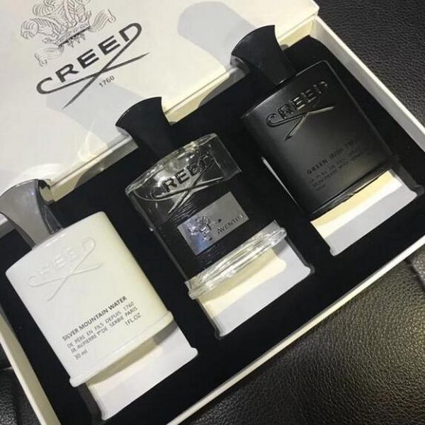 

creed perfume 30ml 3pcs deodorant incense scent fragrant cologne for men silver mountain water creed aventus green irish tweed aromather