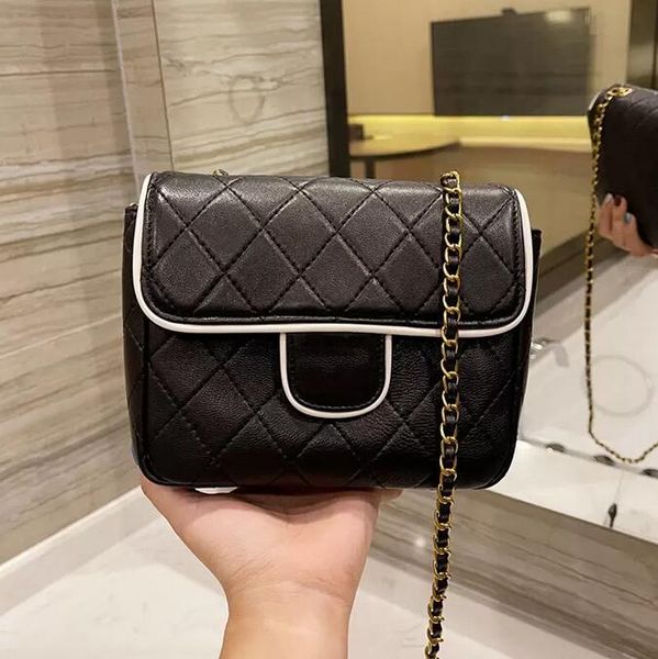 

sw classic mini falp fashion quilted bags matelasse crossbody shoulder vanity cosmetic gold hardware cowhide outdoor sacoche famous designer