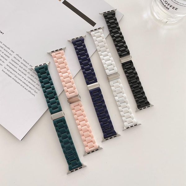 

For Apple Watch Replacement 38/40mm 42/44mm Straps Fitness Band IWatch Strap PC bracelet Series 6 SE 5 4 3