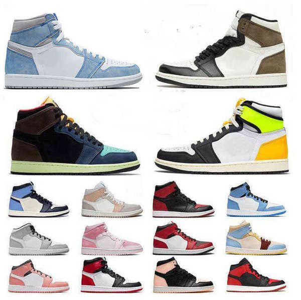 

jumpman 1 1s outdoor shoes high dark mocha mens women mid cactus jack twist pink obsidian bio hack hyper royal sneakers trainers