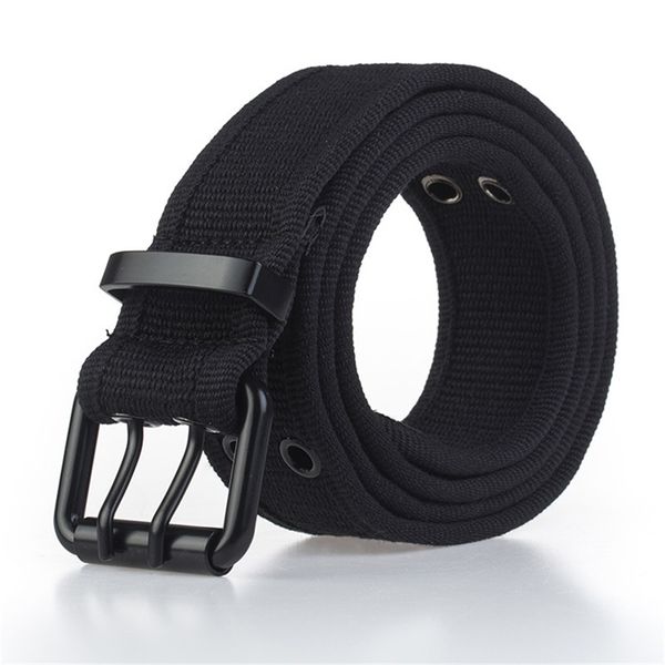 Cintura militare da 10 colori Cintura da combattimento nera per jeans Nylon elastico Tattico Fibbia in metallo Tela s Marca Regalo da uomo 220712