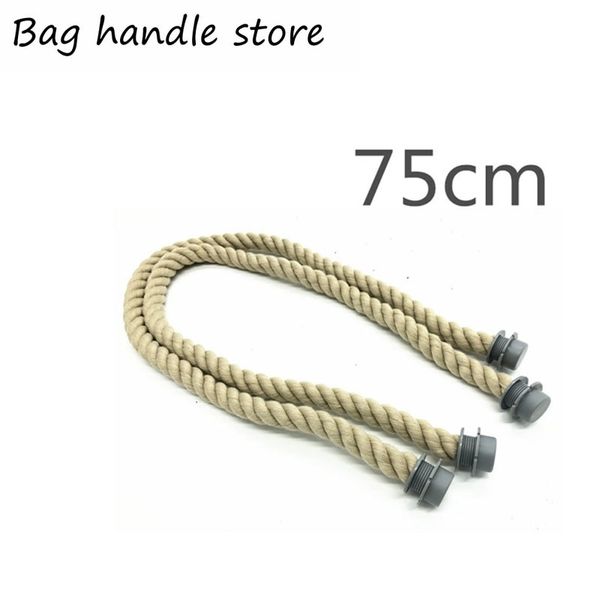 

1 pair of 75 cm rope handle for obag 210302, Black