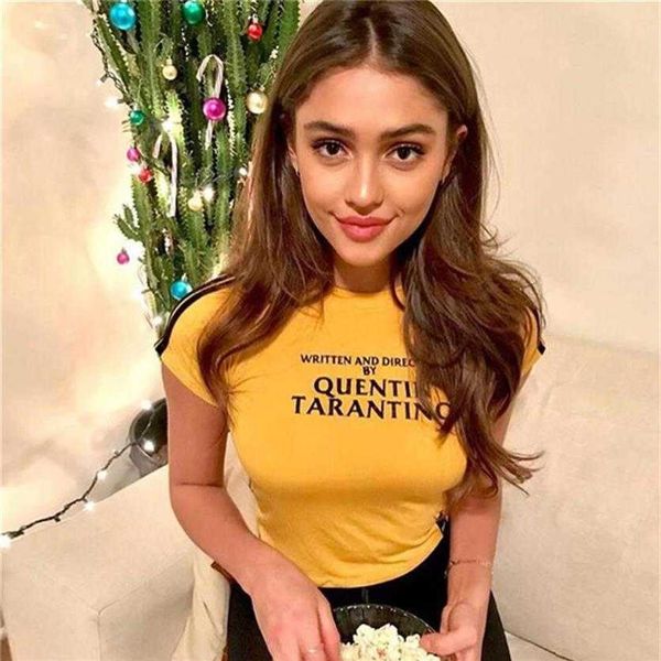 

womens letter print crop short sleeve bandage bodycon t shirts women brand new casual tees summer female t shirt cute cropped323p, White