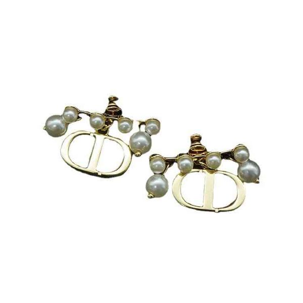 

size pearl tassel earrings female personality simple female jewelry, Black